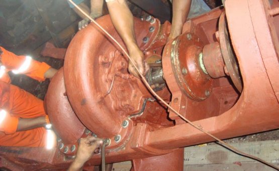overhauling motors and pumps