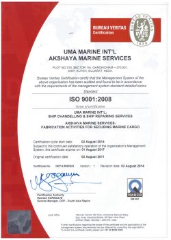 Supply ISO CERTIFICATE